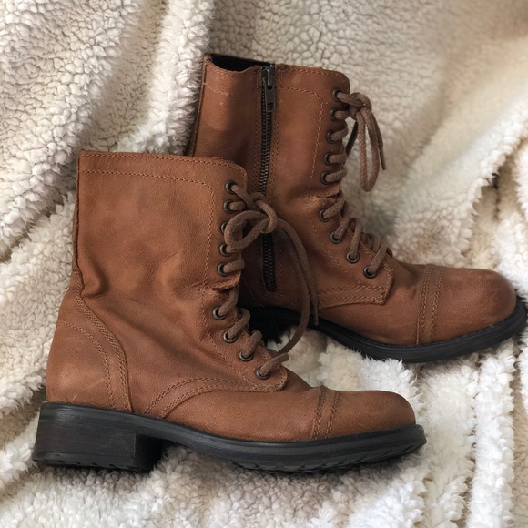 Steve Madden Combat Boots - Picture 1 of 7